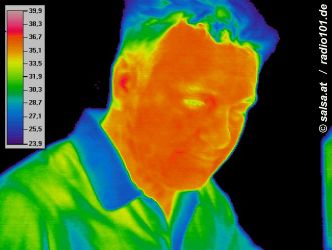 DJ Enver mal anders: Thermographieaufnahme (Wrmebild) 